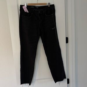Women's Black Wild Fable mid rise straight Jeans size 12